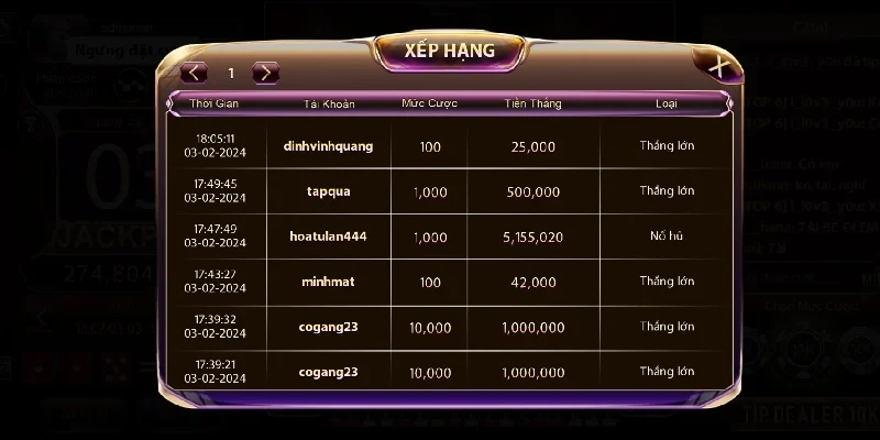 Liên tục có người chơi thắng lớn tại Dragonballz